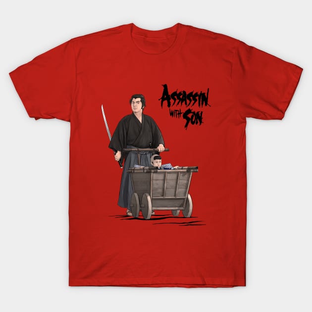 Assassin With Son T-Shirt by PreservedDragons